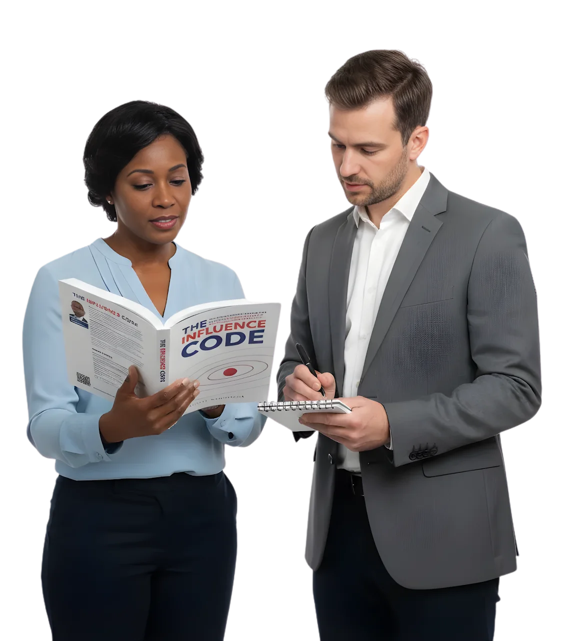 Professional holding The Influence Formula